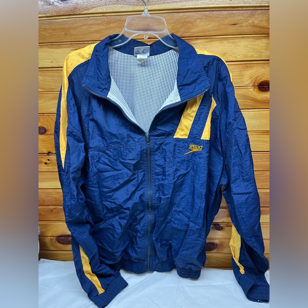 Speedo Renegar‎ 1980’s varsity windbreaker